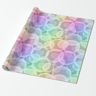 Rainbow Bubbles Wrapping Paper