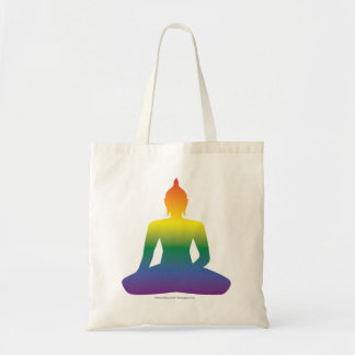 Rainbow Buddha Tote Bag