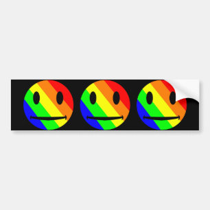 Rainbow Bumper Sticker