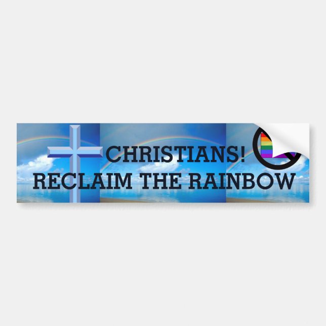RAINBOW BUMPER STICKER (Front)