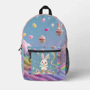 Rainbow Bunny Adventure – Kids Backpack