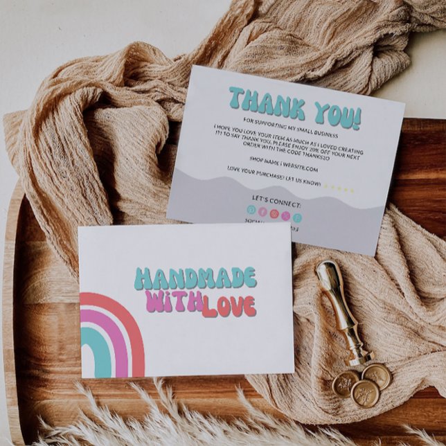 Rainbow Business Thank You Card (Rainbow Business Thank You Card)