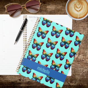 Rainbow Butterflies Planner
