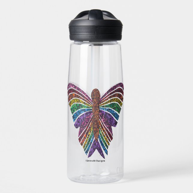 Rainbow Butterfly - CamelBak Water Bottle (25oz) (Front)