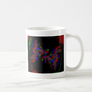 rainbow butterfly coffee mug