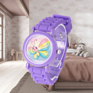 Rainbow Butterfly eWatch Watch