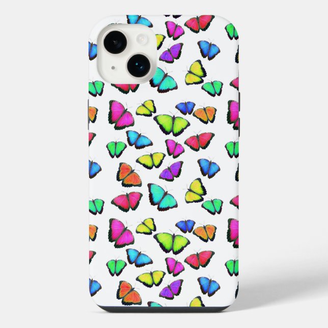 Rainbow Butterfly iPhone Case (Back)