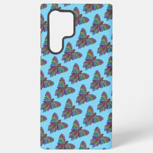 Rainbow Butterfly (light blue) - Samsung Case