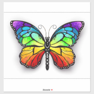 Rainbow butterfly Monarch