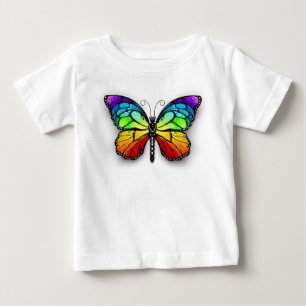 Rainbow butterfly Monarch Baby T-Shirt
