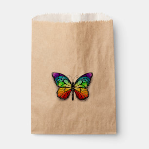 Rainbow butterfly Monarch Favour Bags