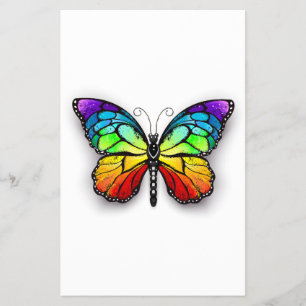 Rainbow butterfly Monarch Flyer