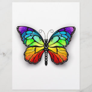 Rainbow butterfly Monarch Flyer