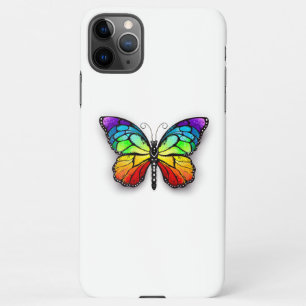 Rainbow butterfly Monarch iPhone 11Pro Max Case