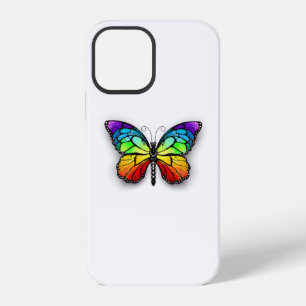 Rainbow butterfly Monarch iPhone 12 Case