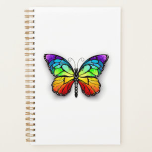 Rainbow butterfly Monarch Planner