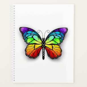 Rainbow butterfly Monarch Planner