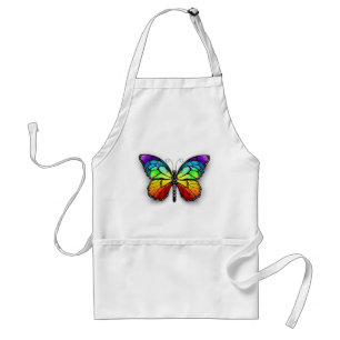 Rainbow butterfly Monarch Standard Apron