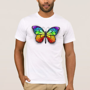 Rainbow butterfly Monarch T-Shirt