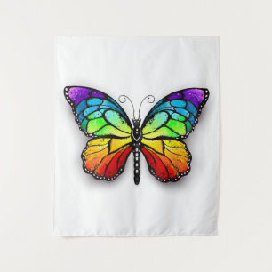 Rainbow butterfly Monarch Tapestry