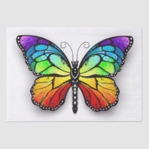 Rainbow butterfly Monarch Tissue Paper