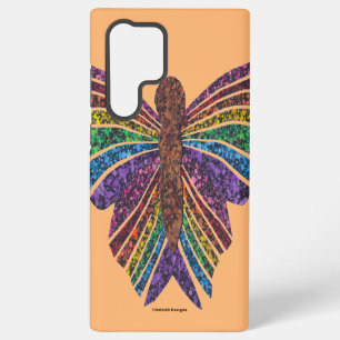 Rainbow Butterfly (orange) - Samsung Phone Case
