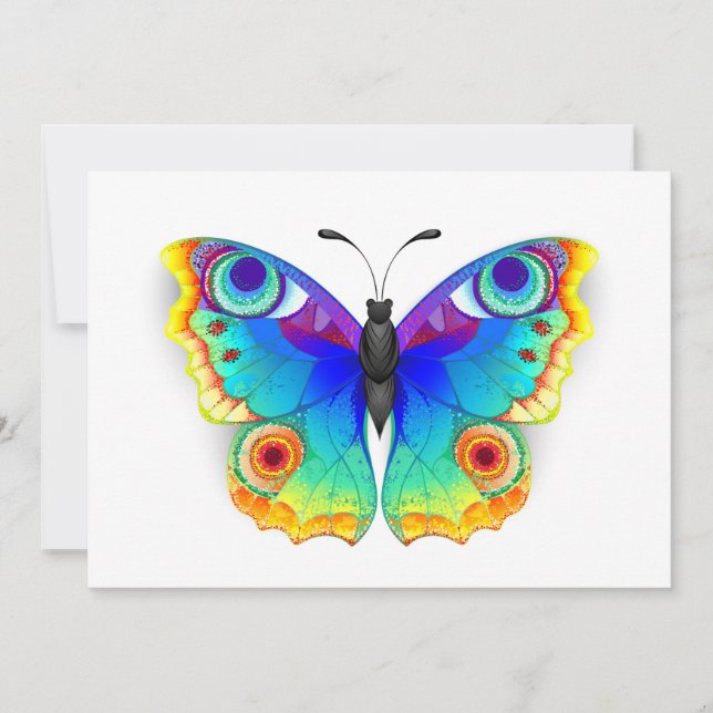 Rainbow Butterfly Peacock Eye (Front)