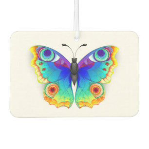 Rainbow Butterfly Peacock Eye Car Air Freshener