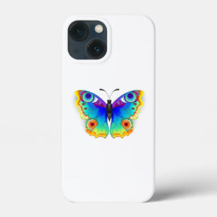 Rainbow Butterfly Peacock Eye iPhone 13 Mini Case