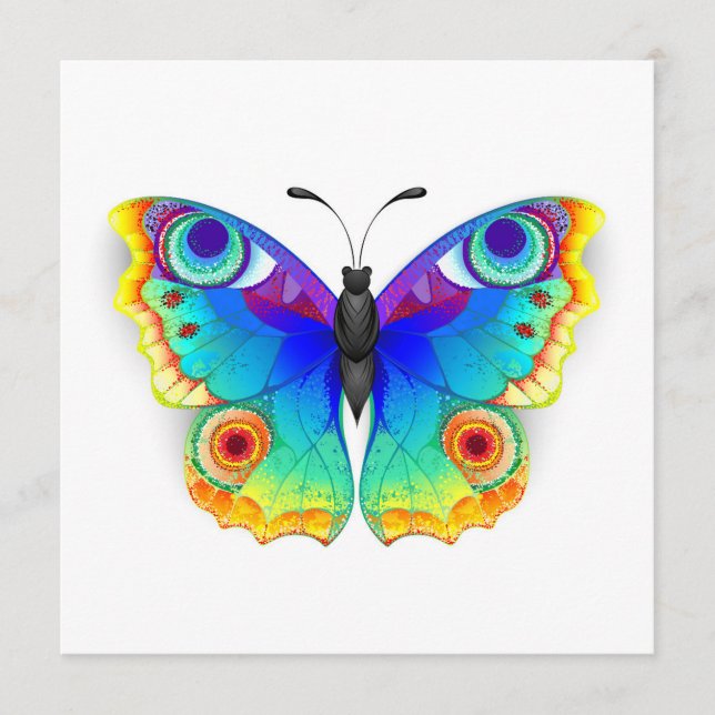Rainbow Butterfly Peacock Eye Programme (Front)