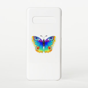 Rainbow Butterfly Peacock Eye Samsung Galaxy Case