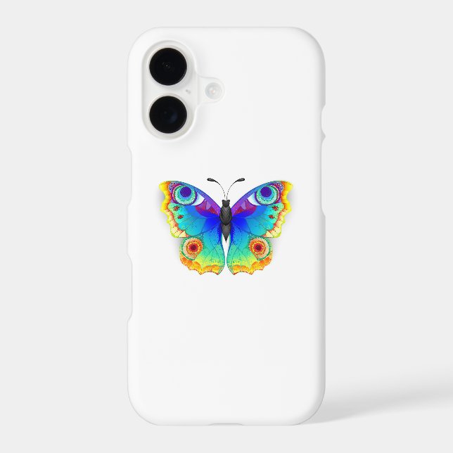 Rainbow Butterfly Peacock Eye Samsung Galaxy Case (Back)