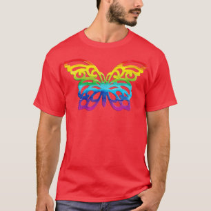 rainbow butterfly T-Shirt