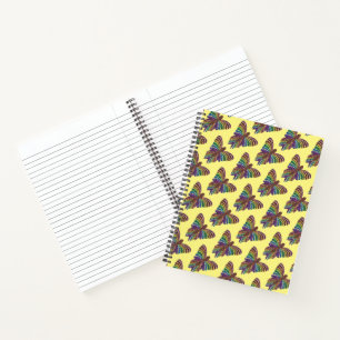 Rainbow Butterfly (yellow) - Notebook