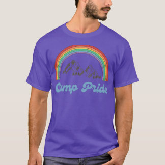 Rainbow Camp Pride Retro T-Shirt