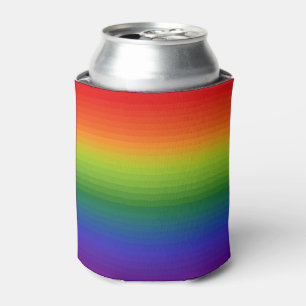 Rainbow Can Cooler
