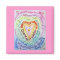 Rainbow Cancer Heart Magnet
