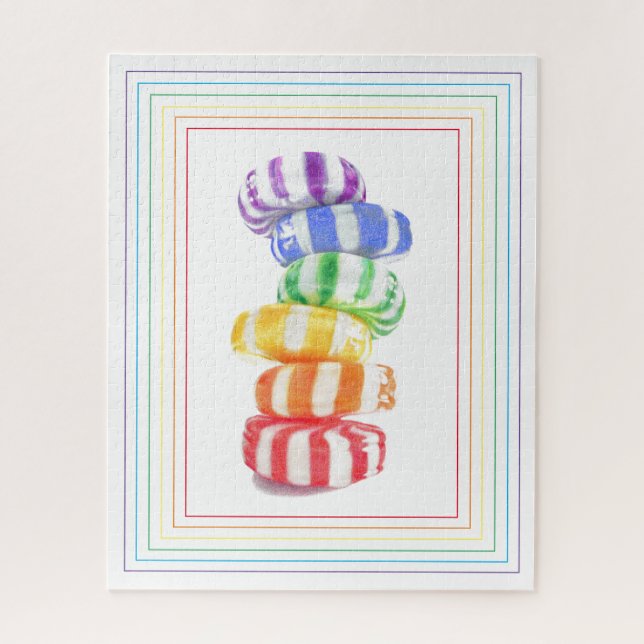 RAINBOW CANDY 16x20 Puzzle (Vertical)