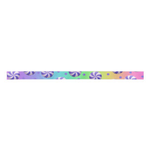 Rainbow Candy Colourful Ribbon Satin Ribbon