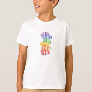 RAINBOW CANDY Kids Basic T-Shirt