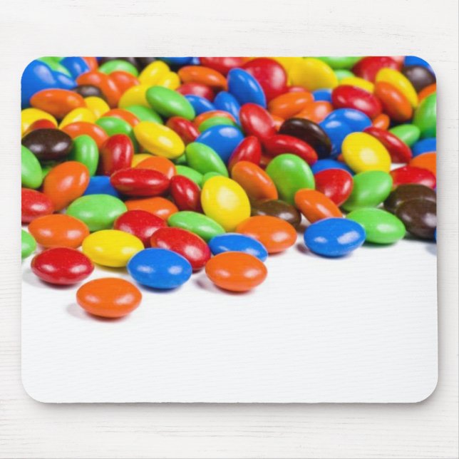 Rainbow candy mouse mat (Front)
