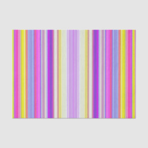 Rainbow Candy Striped Tissue Paper