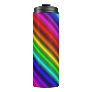 Rainbow Candy Thermal Tumbler