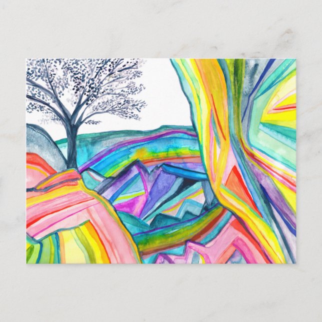 RAINBOW CANYON CUSTOM POSTCARD (Front)