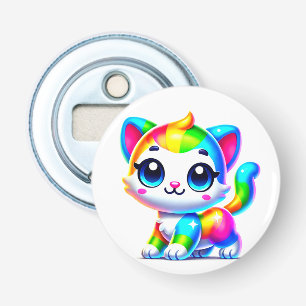 Rainbow Cat Bottle Opener