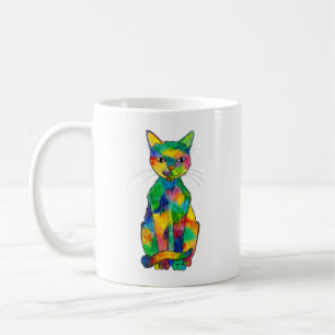 Rainbow Cat Mug