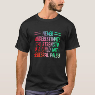 Rainbow Cerebral Palsy Awareness Physical Therapy T-Shirt