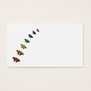 Rainbow chakra butterflies