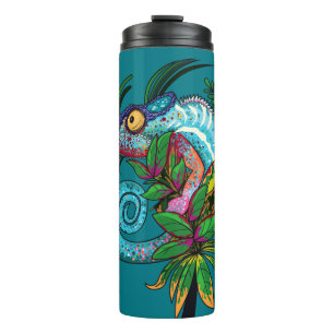 Rainbow Chameleon Thermal Tumbler