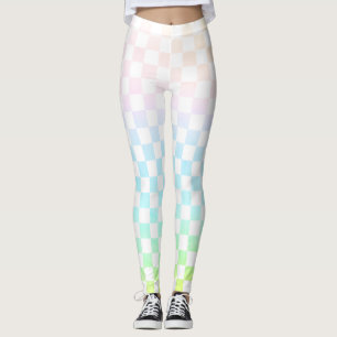 Rainbow Check Leggings